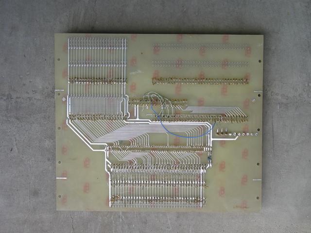 motherboard, solder side