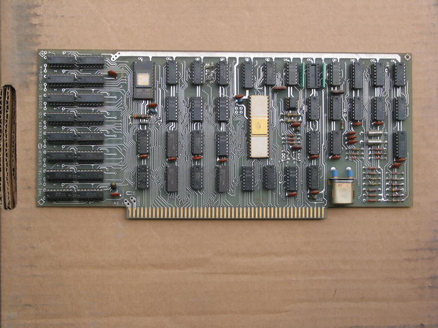 6501 CPU board, component side