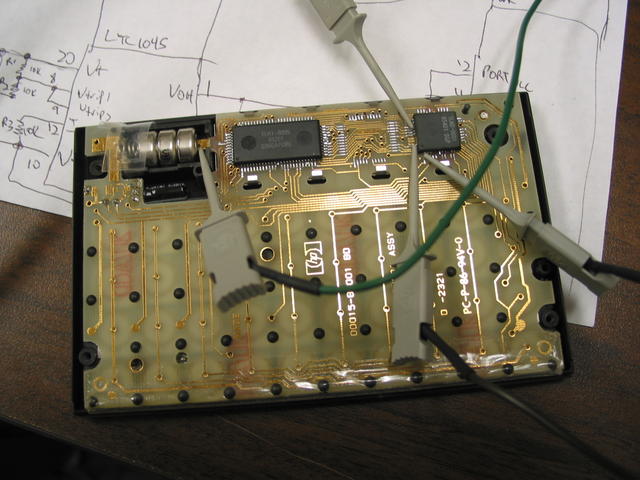 HP-11C with probes