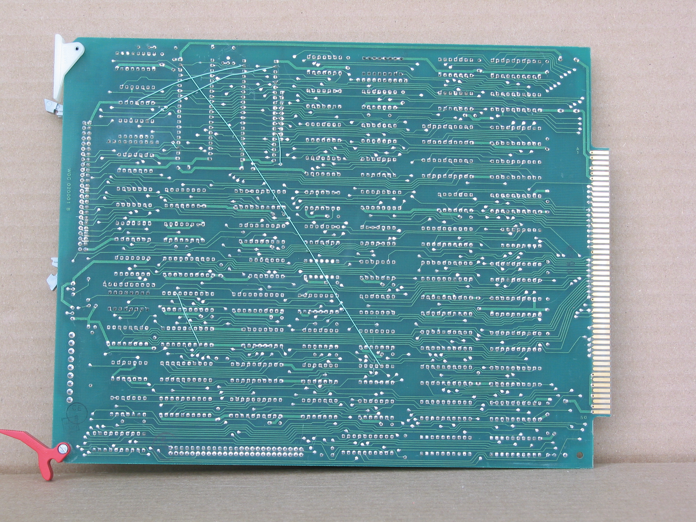floppy disk controller card, circuit side