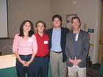 Lee-Khuan Goh, Cyrille de Brebisson, Fred Valdez, and Tony Jones of HP Calculator Division